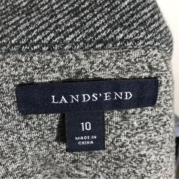 Lands End Grey Blazer - Picture 11 of 13
